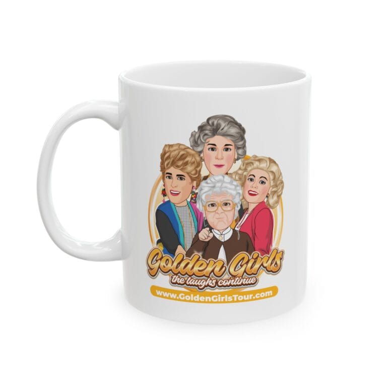 Golden Girls Cartoon Coffee Mug