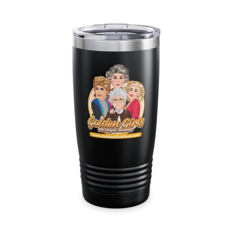 Golden Girls Cartoon Tumbler