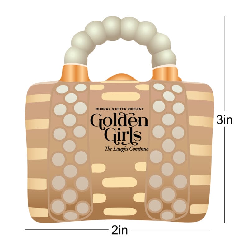 Golden Girls Squishy Stress Purse