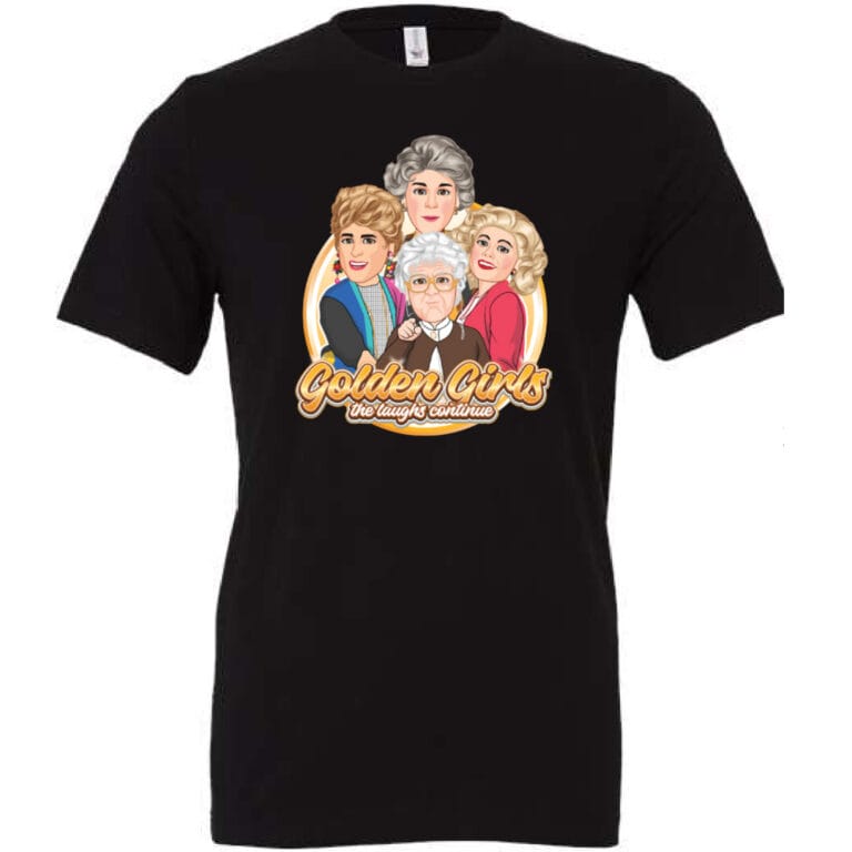 Golden Girls Tour Black T-Shirt